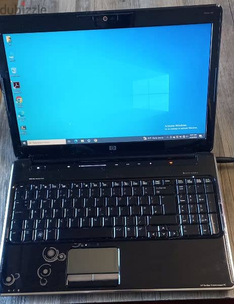 hp laptop very very clean   with between ssd 500gb 0