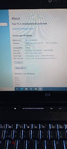 hp laptop very very clean   with between ssd 500gb 3