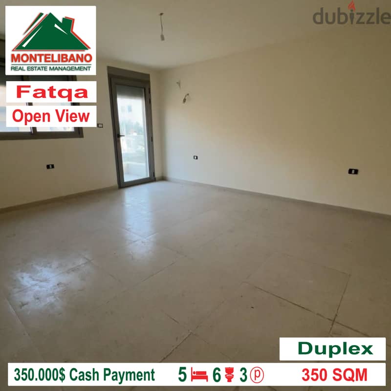 Duplex for sale in Fatqa!!! open sea View 3