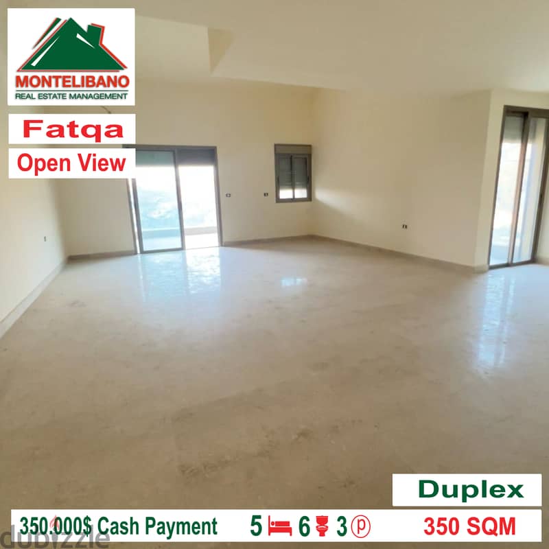 Duplex for sale in Fatqa!!! open sea View 4