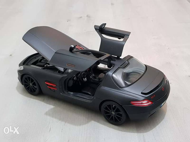 1/18 Maisto Mercedes Benz SLS AMG diecast model car 6