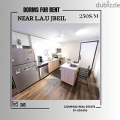 Dorms For Rent Near L. A. U Jbeil-غرف للاجار في جبيل