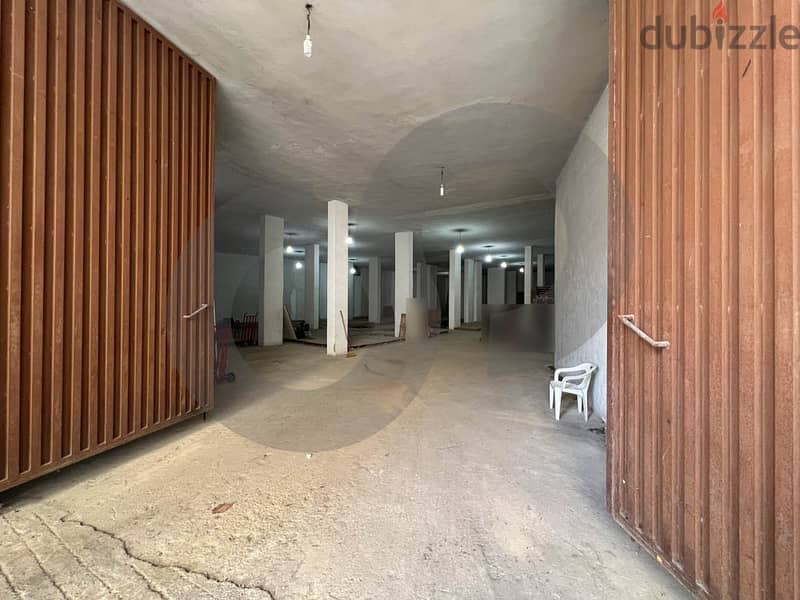 Hot Deal In Antelias !!! 1000 Sqm Warehouse/انطلياس REF#RK102137 1