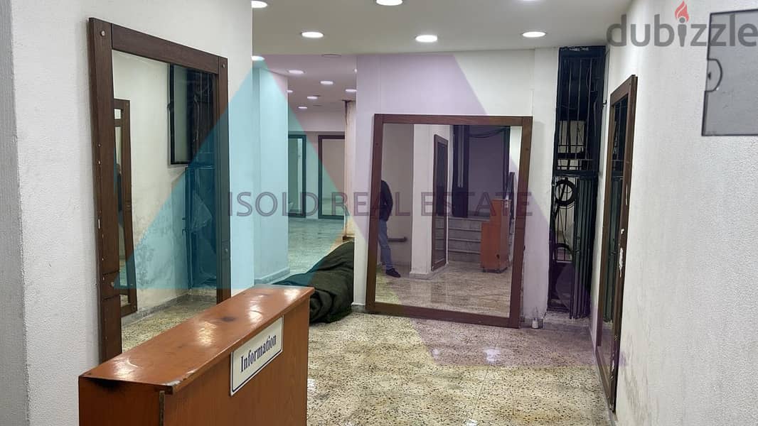 A 200 m2 Warehouse/Gym/Showroom/Dancing School for rent in Achrafieh 1