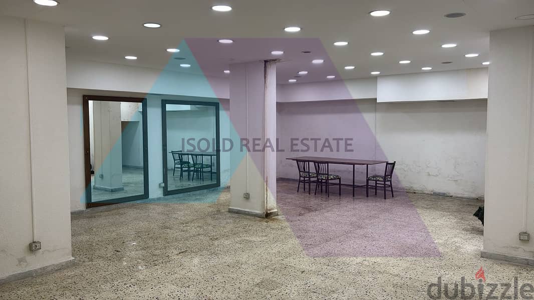 A 200 m2 Warehouse/Gym/Showroom/Dancing School for rent in Achrafieh 2