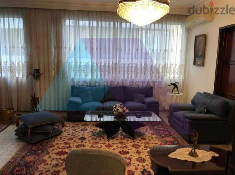 Fully furnished 235 m2 apartment for rent in Achrafieh 2
