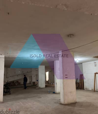 A 515 m2 warehouse for sale in Rawda/Bauchrieh , next to main road