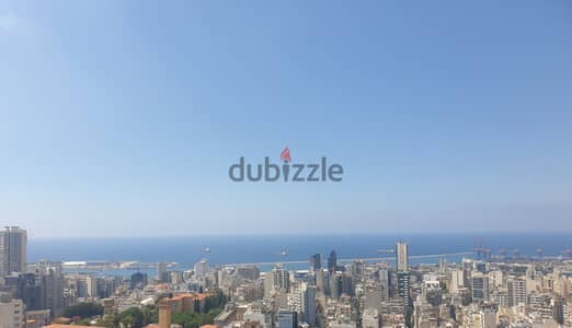 Apartment for sale in Achrafieh (Open Panoramic Sea&Mountain View)