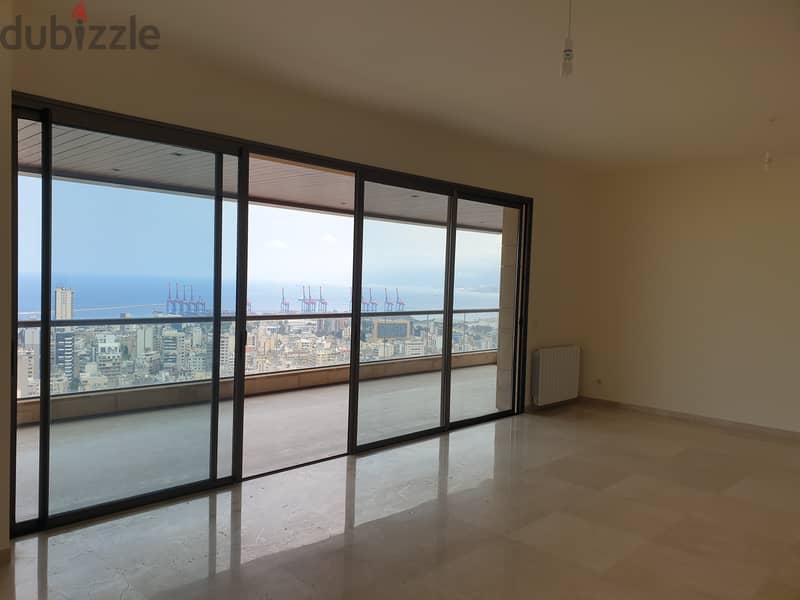 Apartment for sale in Achrafieh (Open Panoramic Sea&Mountain View) 2