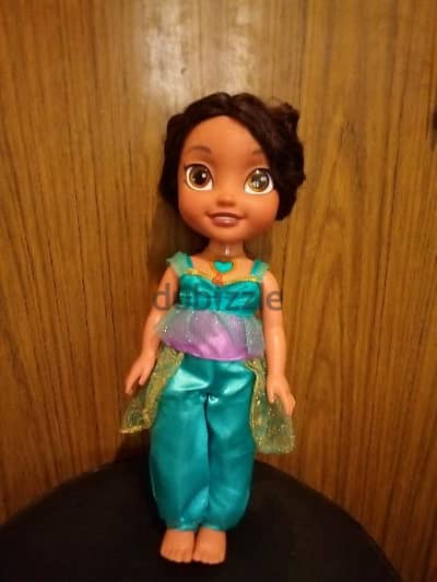 Princess JASMINE ANIMATOR ALADDIN Disney As new Toy +her Own Wear=20$