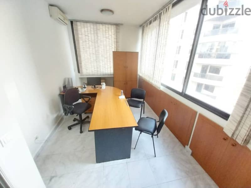 75 Sqm | Fully Furnished Office For Sale Or Rent In Jdeideh 2