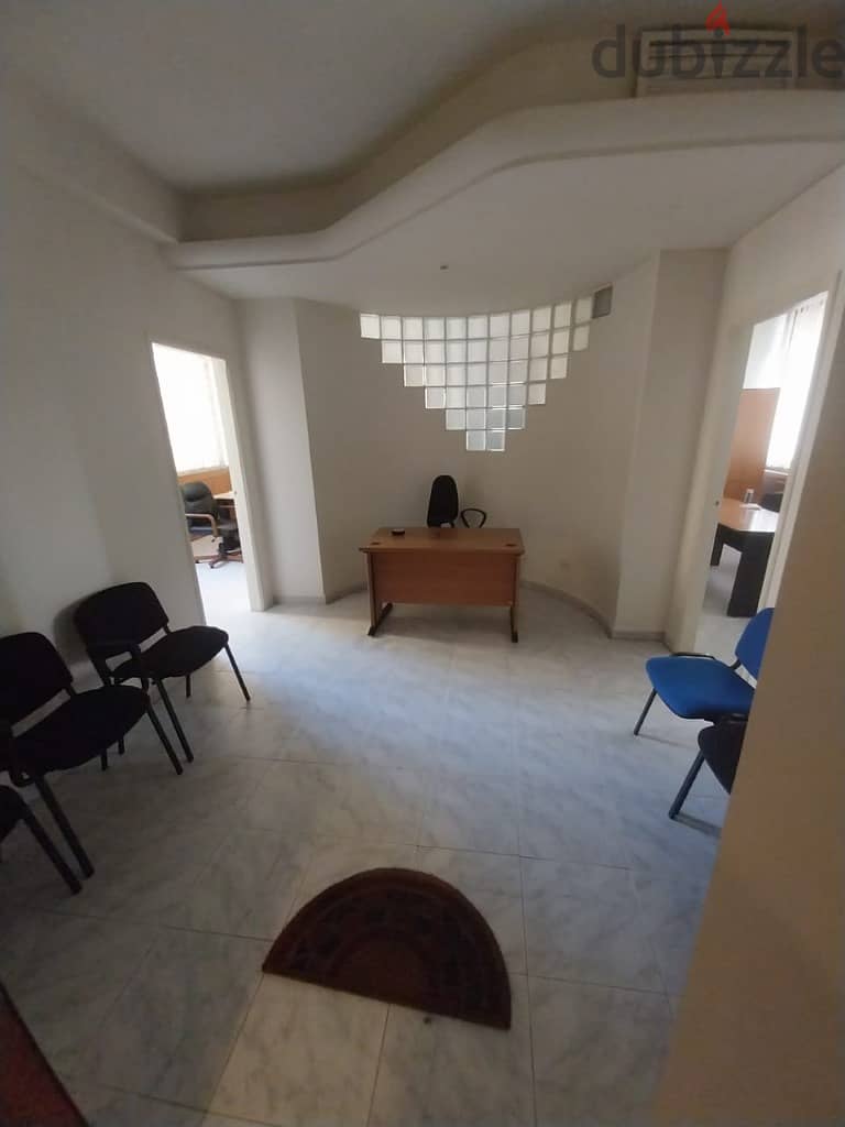 75 Sqm | Fully Furnished Office For Sale Or Rent In Jdeideh 4
