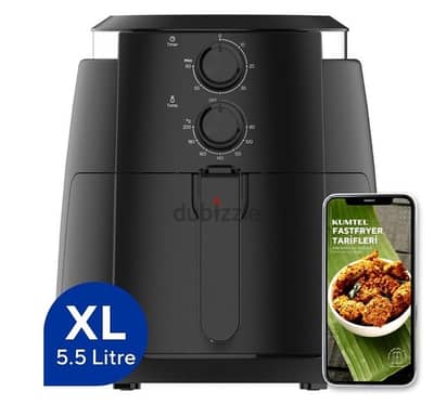 Kumtel Airfryer 5.5L , 8.5L