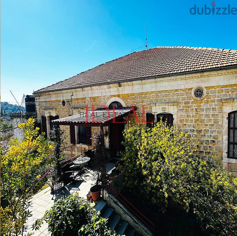 EXCLUSIVE !! Old stone house with Land for sale in Kfour ref#wt18111 1