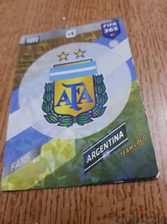 Argentina  Fifa card