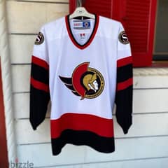 NHL CCM Hockey Ottawa Senators Vintage Jersey. 0