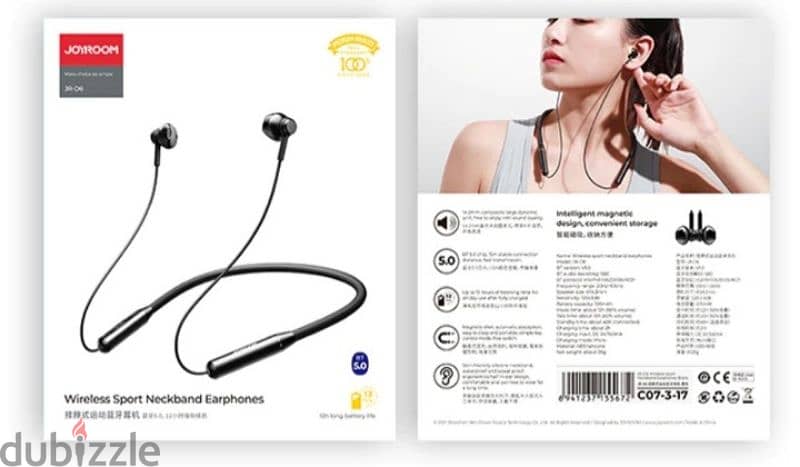 Neckband bluetooth for sporty 5