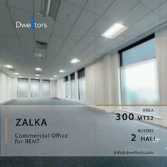 Office for rent in ZALKA - 300 MT2 - 2 Hall