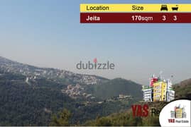 Jeita 170m2 | Impressive View | Partly furnished | Catch | 0