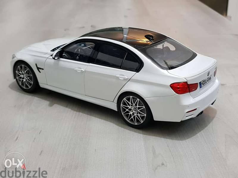 1/18 Norev BMW F80 M3 competition Dealer edition diecast model car 2