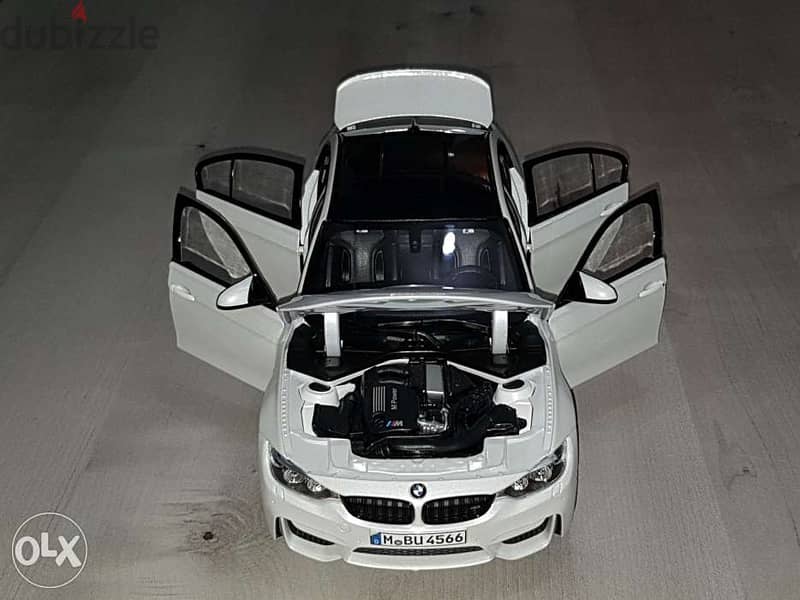 1/18 Norev BMW F80 M3 competition Dealer edition diecast model car 3