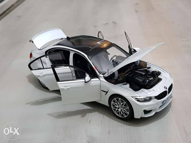 1/18 Norev BMW F80 M3 competition Dealer edition diecast model car 4