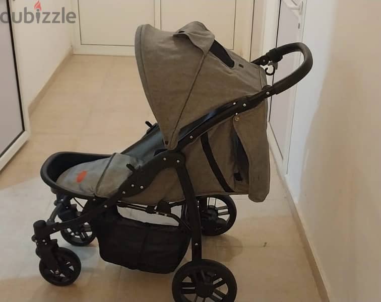 Stroller with extension porte bebe 2