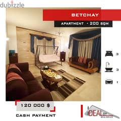 Apartment for sale in Baabda Betchay 200 sqm ref#ms82131