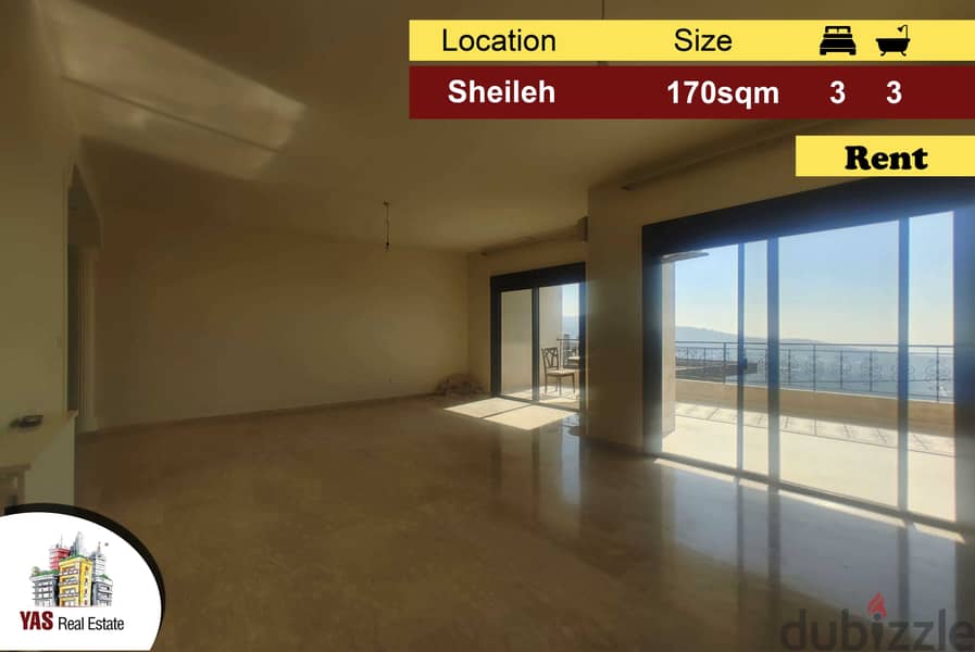 Sheileh 170m2 | Rent | Easy Access | Panoramic Sea View | KS | 0