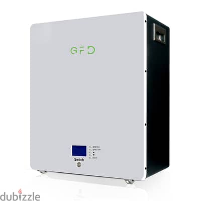 GFD Solar System Lithium Battery 10kWh Installation بطارية ليثيوم