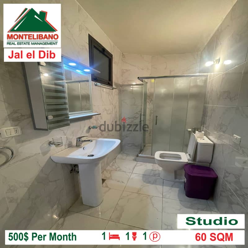 Studio for rent in Jal el Dib!!!! 3