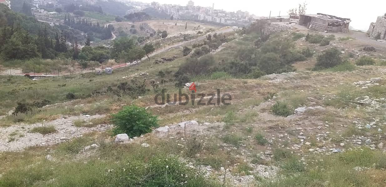 3641 SQM Land in Bouar, Keserwan with Sea and Mountain View 1