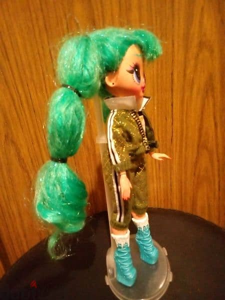 LOL COSMIC NOVA Big Sister green long hair OMG Rare Great wearing doll 4