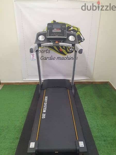 3.5hp motor power body systems 205, automatic incline max Weight 145kg 1