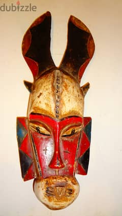 tribal wooden mask 50cm 0
