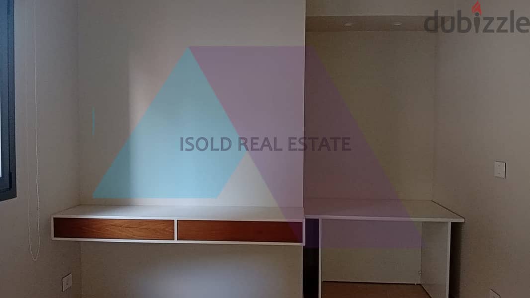 Furnished 203 m2 duplex +55 m2 rooftop for rent in Saify/Achrafieh 10
