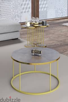 Coffee Table & 3 Side Tables 0