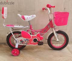 Girls bike size 12" for 2.5 years old till 6 years