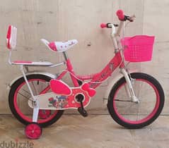 Girls bike size 16" for 5 years old till 8 years