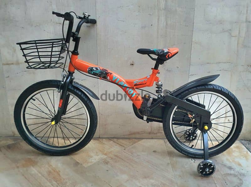 Bike size 20" suspension for 7 years old till 12 years Aluminium rims 1