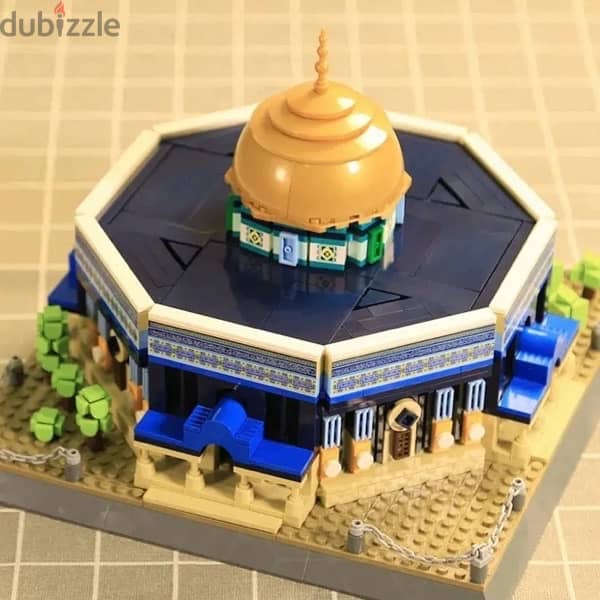 983 Pcs Dome of the Rock Lego Clipart 3