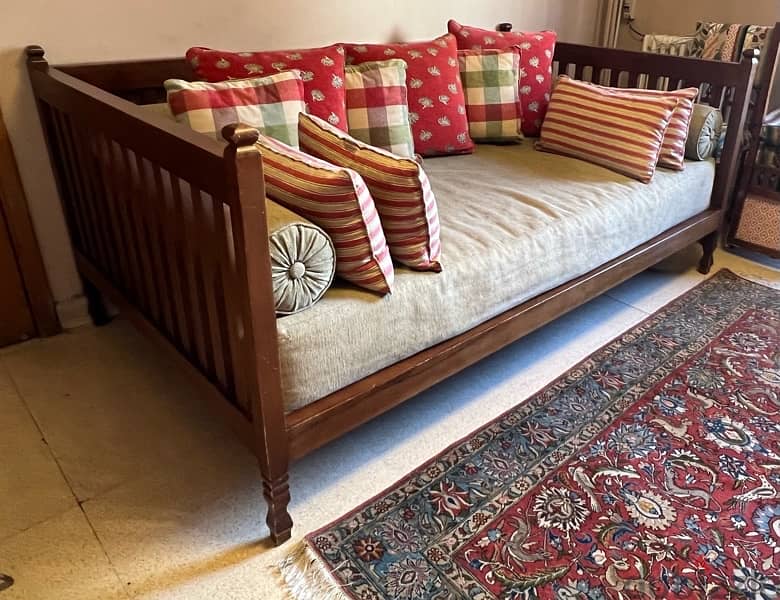Sofa bed (Divan-lit) wood 3