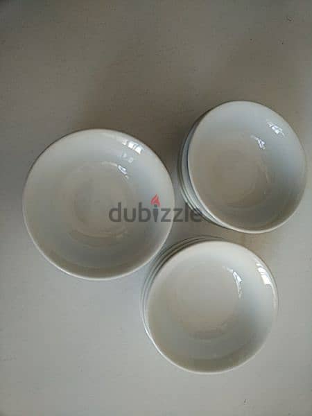Set of 12 white porcelain cups - Not Negotiable 2