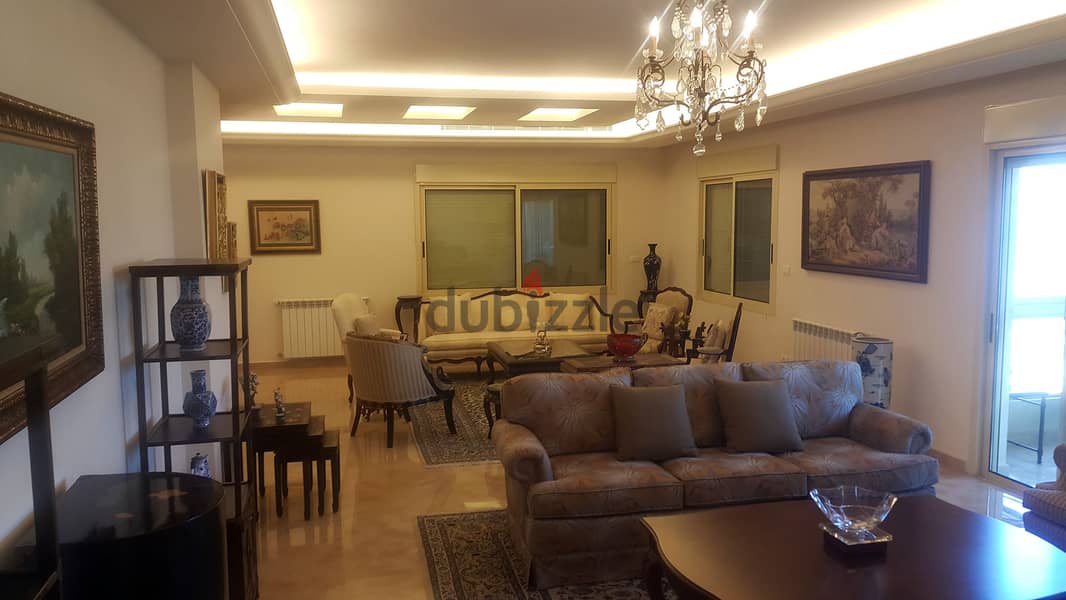 L01795-Unblockable fully decorated apartment for sale at Kfarhbab 4