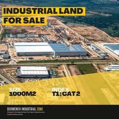 JH24-3291 Industrial land 1000m for sale in Dekweneh, $1,500,000 cash