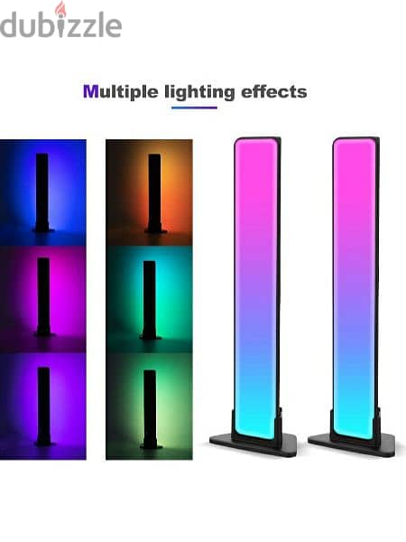 ZUUKOO LIGHT Smart Flow Light Bar, RGB  with Multiple Lighting. 2