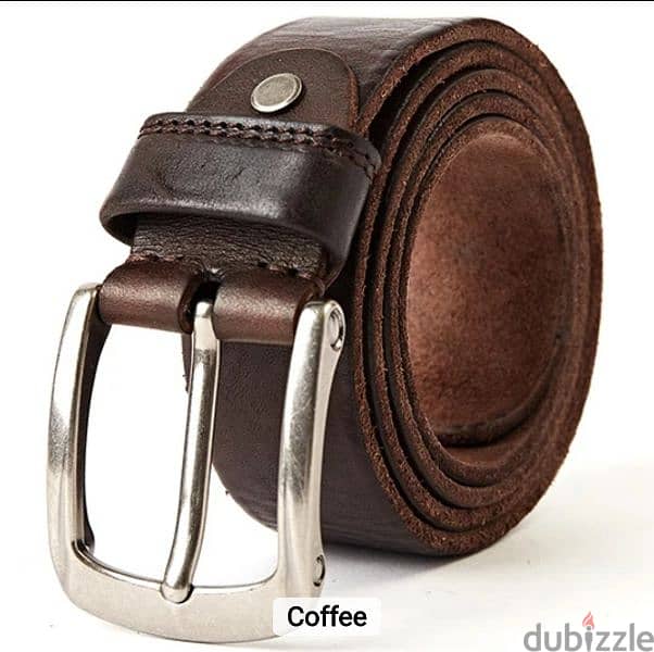 Italian full grain 100% Genuine Leather Cowhide Belts قشاط جلد 6