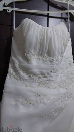 french wedding dress for sale size S M 0