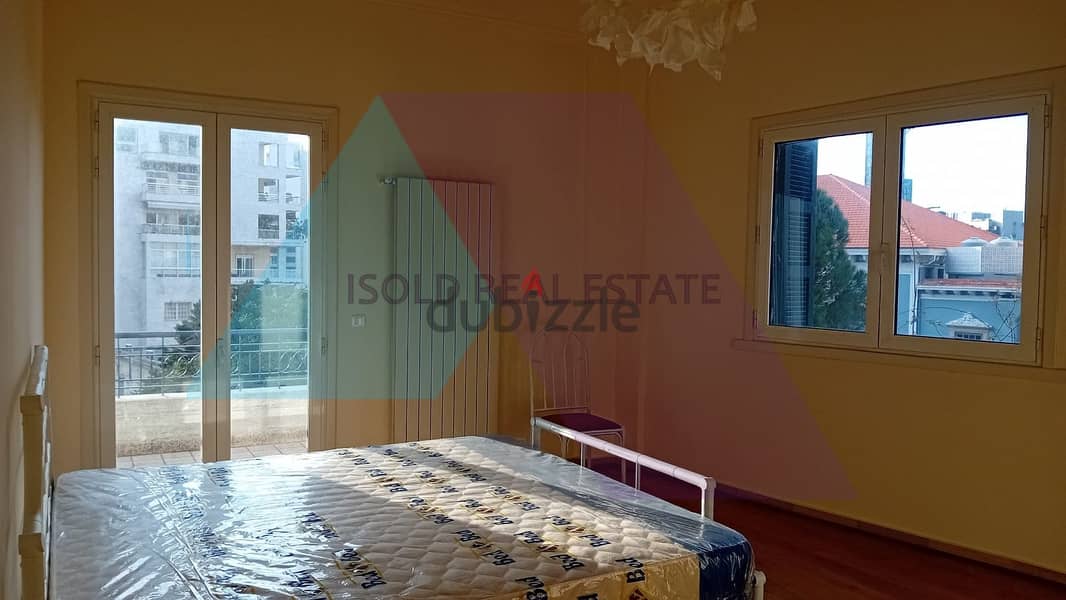 A furnished 350 m2 duplex apartment for rent in Achrafieh/Sursuck 9