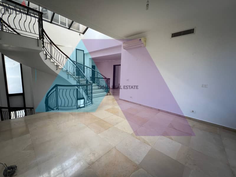 400 m2 Duplex Apartment/Attached Townhouse+terrace for rent Kfarhabeib 11